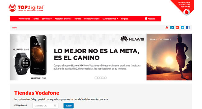 Adelante - Distribuidor Vodafone